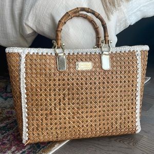 Lilly Pulitzer straw Bag